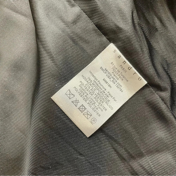 Sandro teddy coat - Picture 6 of 7